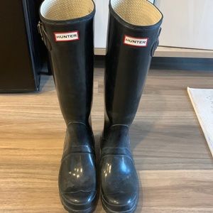 Black Hunter Boots